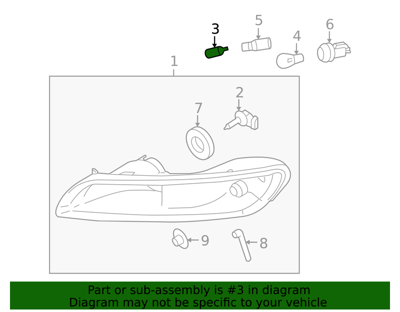 Genuine Porsche parts diagram