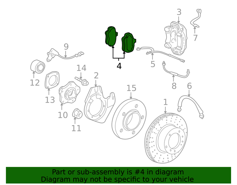 Genuine Porsche parts diagram