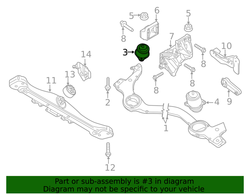 Genuine Porsche parts diagram