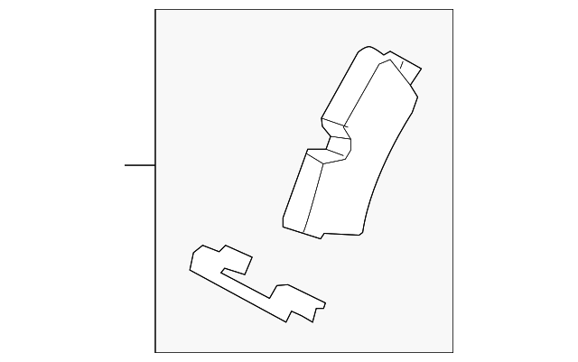 Genuine Porsche parts diagram