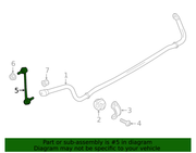 Genuine Porsche parts diagram