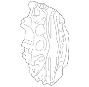 Genuine Porsche parts diagram