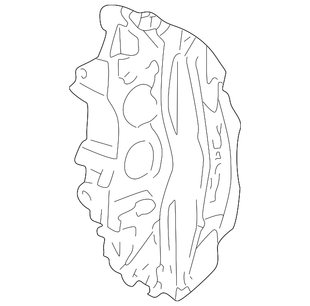 Genuine Porsche parts diagram