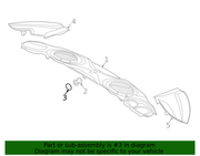 Genuine Porsche parts diagram
