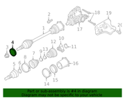 Part can be found as reference #4 in illustration