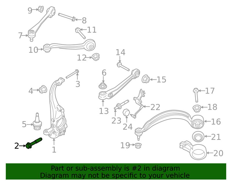 Genuine Porsche parts diagram