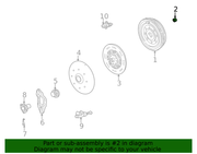Genuine Porsche parts diagram