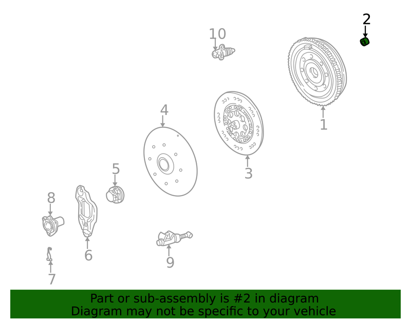 Genuine Porsche parts diagram