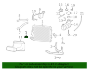 Genuine Porsche parts diagram