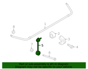 Genuine Porsche parts diagram
