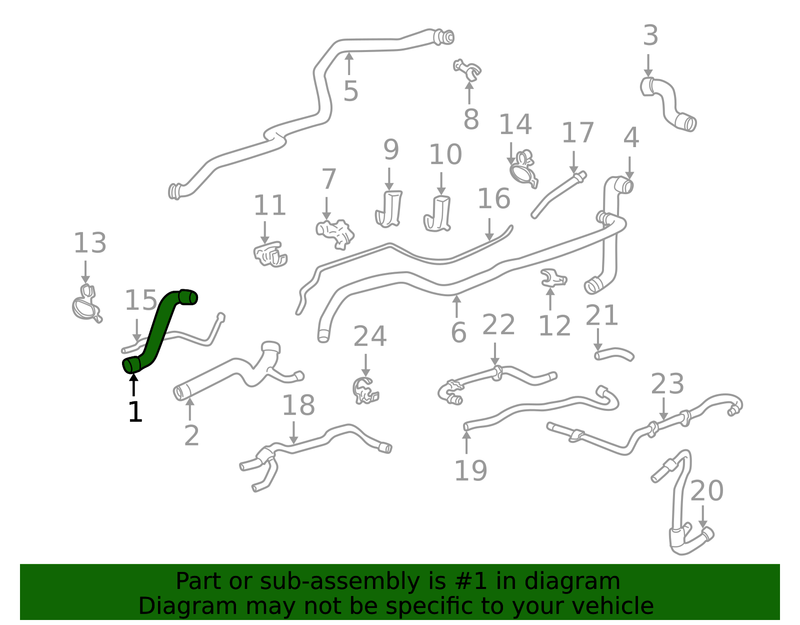 Genuine Porsche parts diagram