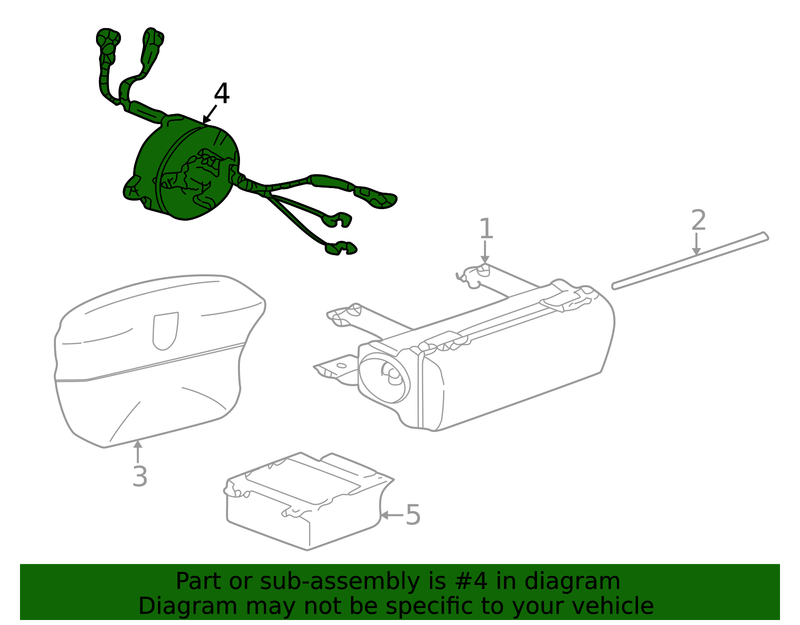 Genuine Porsche parts diagram