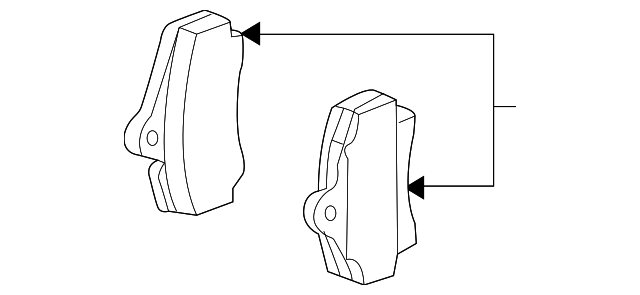 Genuine Porsche parts diagram
