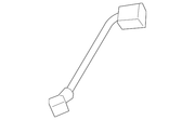 Genuine Porsche parts diagram