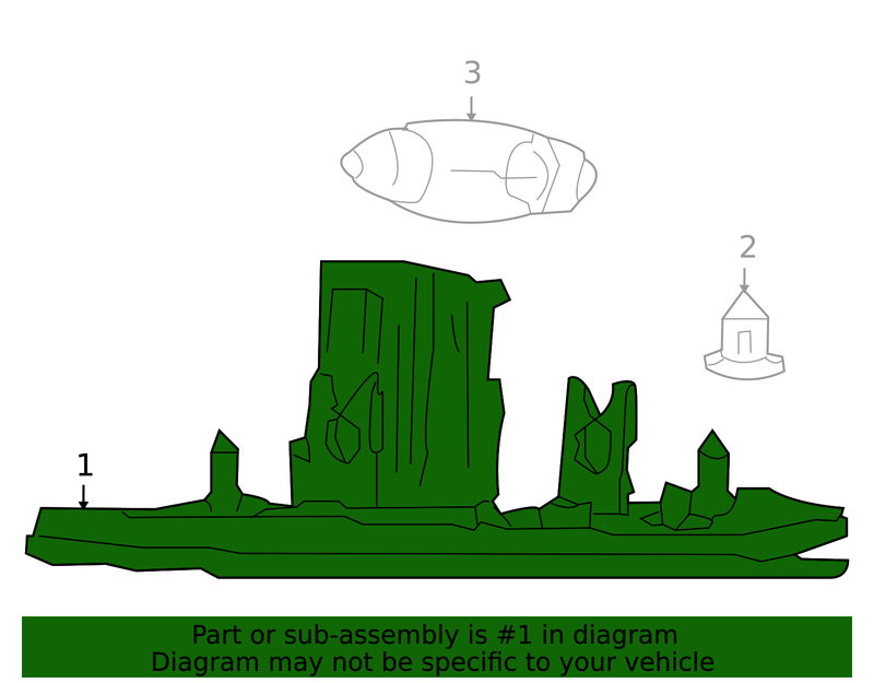 Genuine Porsche parts diagram