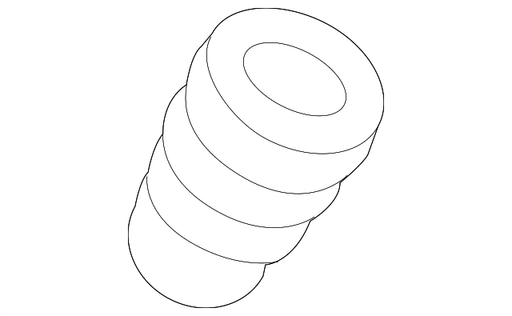 Genuine Porsche parts diagram
