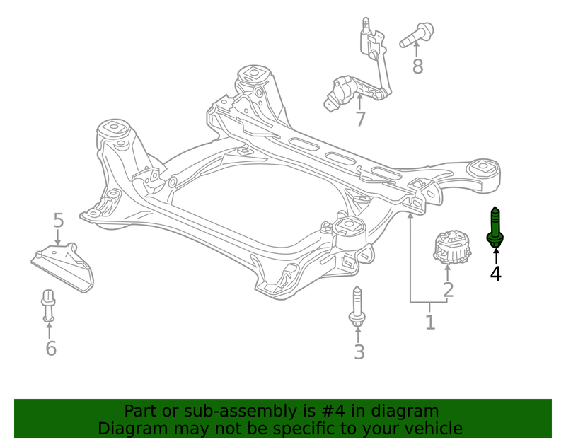 Genuine Porsche parts diagram