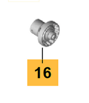 Genuine Porsche parts diagram