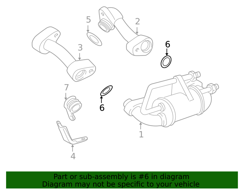Genuine Porsche parts diagram