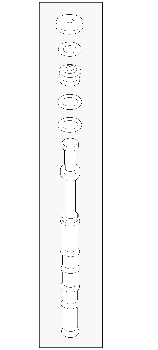 Genuine Porsche parts diagram