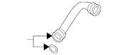 Genuine Porsche parts diagram