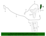 Genuine Porsche parts diagram