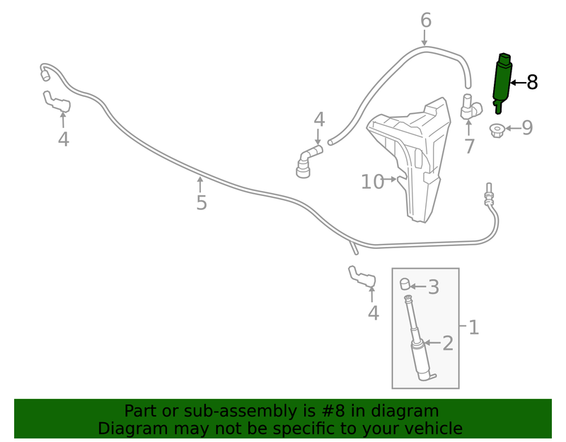 Genuine Porsche parts diagram