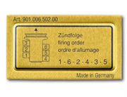 Genuine Porsche parts diagram
