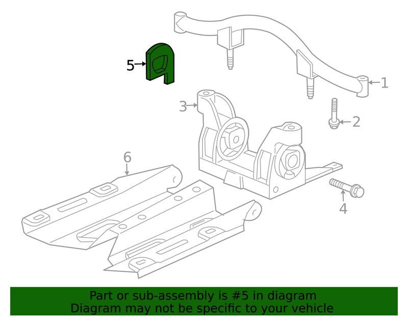 Genuine Porsche parts diagram