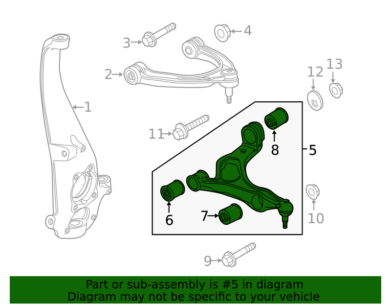 Genuine Porsche parts diagram