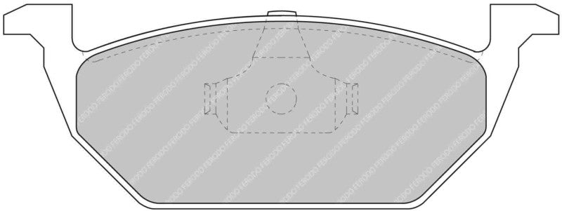 Ferodo DS2500 Racing Brake Pads for Volkswagen Beetle (FCP1094H)
