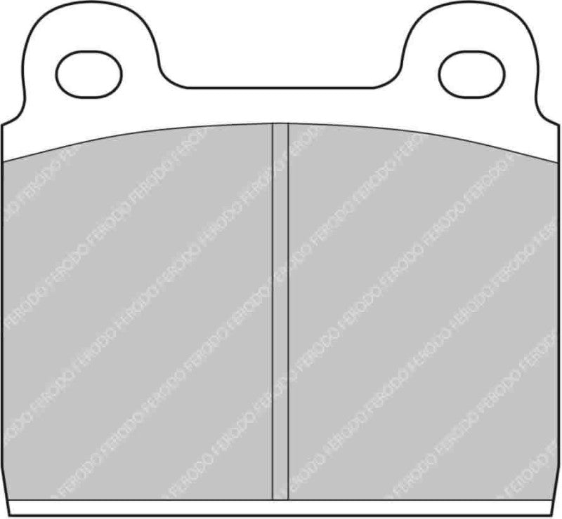 Ferodo DS2500 Racing Brake Pads for Porsche 911 (FCP0011H)