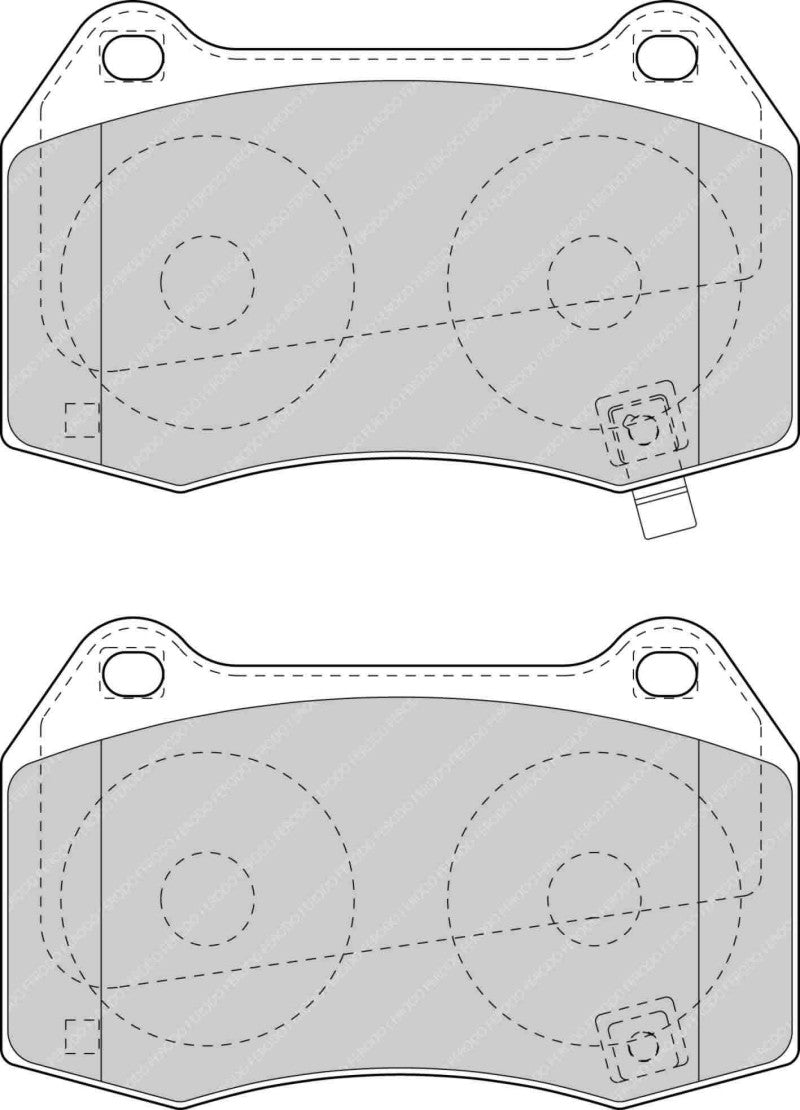 Ferodo DSUNO Racing Brake Pads for Mini Cooper (FCP1561Z)