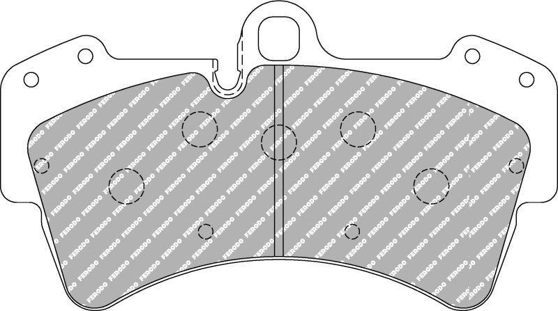 Ferodo DS2500 Racing Brake Pads for Porsche Cayenne S, Cayenne Turbo (FCP1626H)