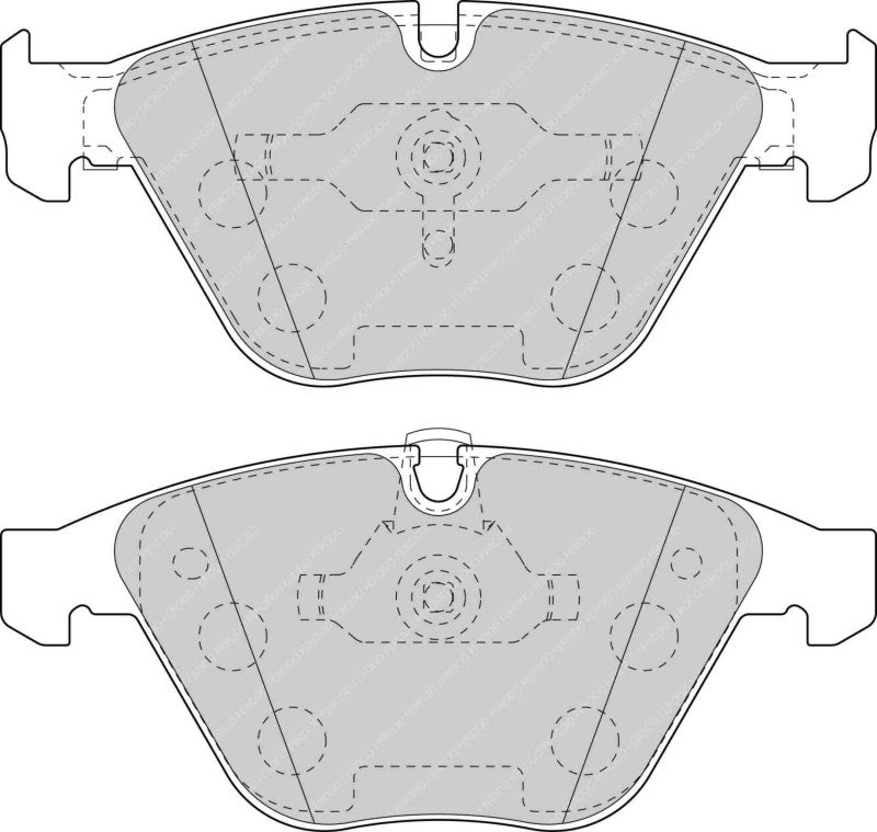 Ferodo DS3000 Racing Brake Pads for BMW 3-Series, 1M & more (FCP1628R)
