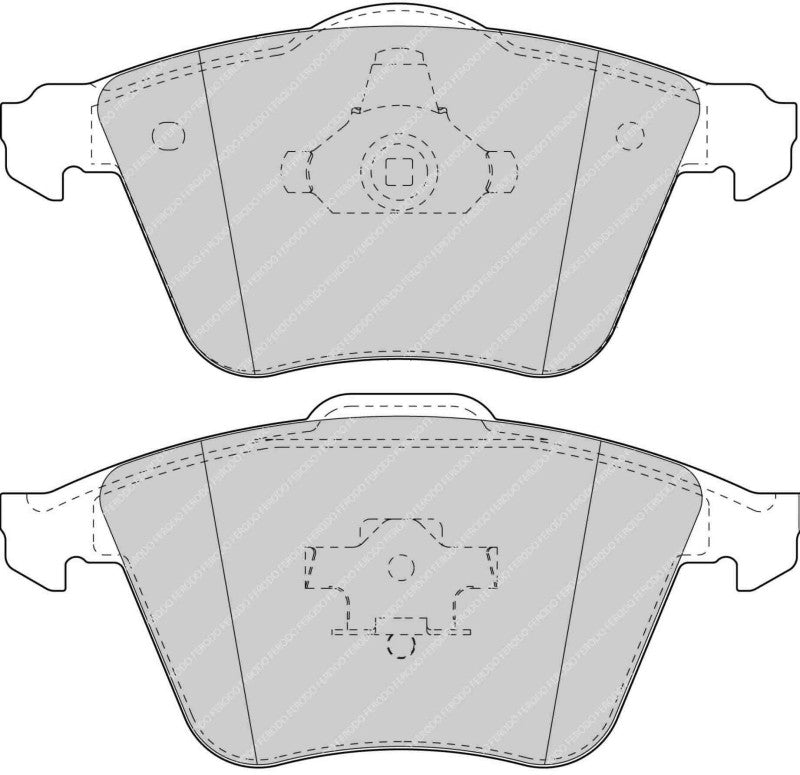 Ferodo DS2500 Racing Brake Pads for Audi S4 (FCP1629H)