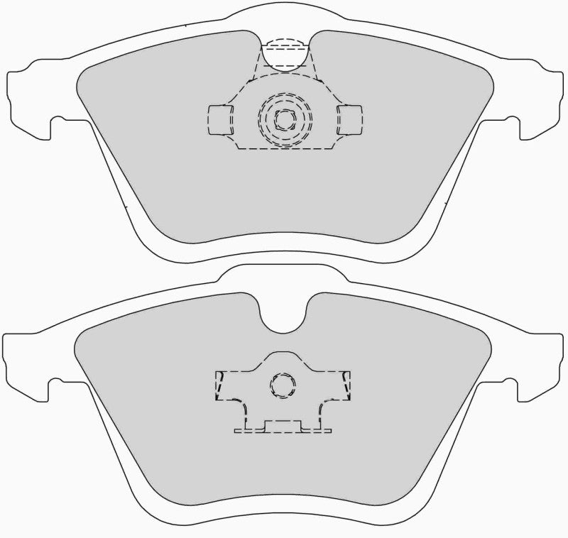 Ferodo DSUNO Racing Brake Pads for Audi TT, TTS & more (FCP1765Z)