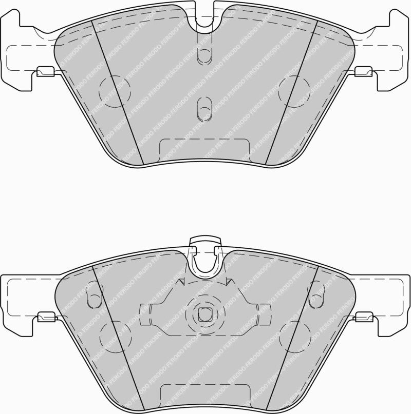 Ferodo DS2500 Racing Brake Pads for BMW 1-Series, 3-Series (FCP1773H)