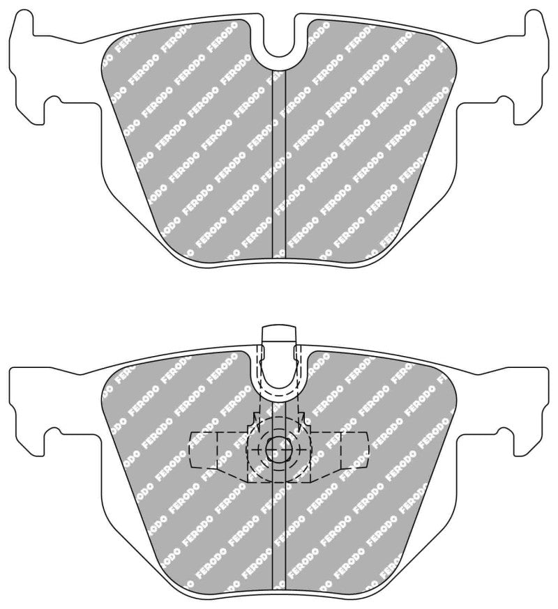 Ferodo DS2500 Racing Brake Pads for BMW 3-Series (FCP1808H)