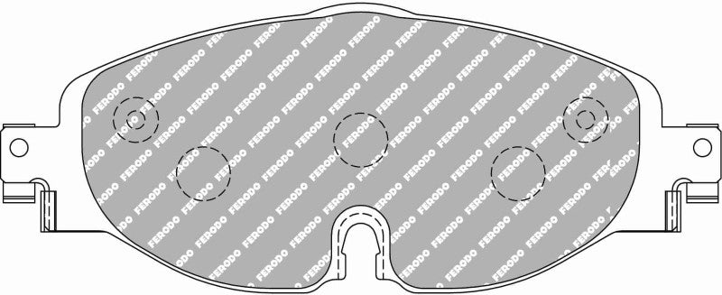 Ferodo DS2500 Racing Brake Pads for Volkswagen Golf GTI Mk7 & more (FCP4433H)