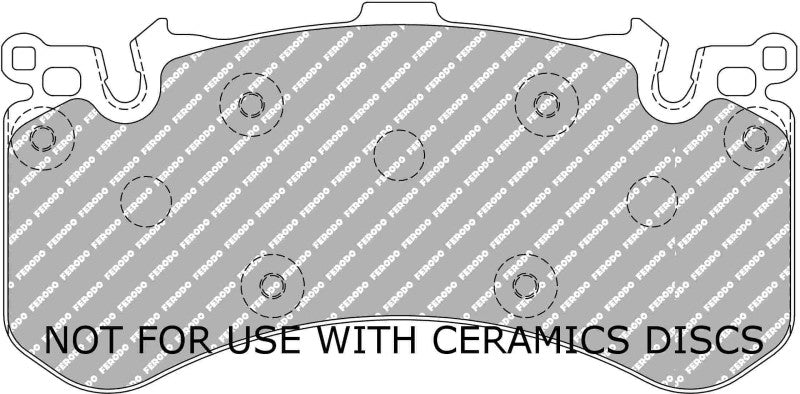 Ferodo DS2500 Racing Brake Pads for Audi S6, S7 & more (FCP4468H)