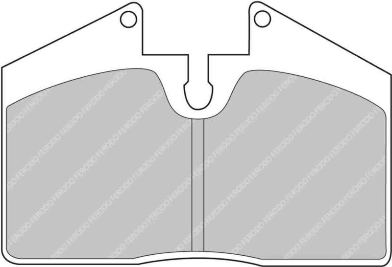 Ferodo DS3000 Racing Brake Pads for Porsche 968, 911 Carrera 4 Turbo Look, C4S, Targa 4S & more (FCP0451R)