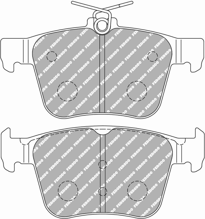 Ferodo DS1.11 Racing Brake Pads for Volkswagen Golf R Mk7 & more (FCP4697W)