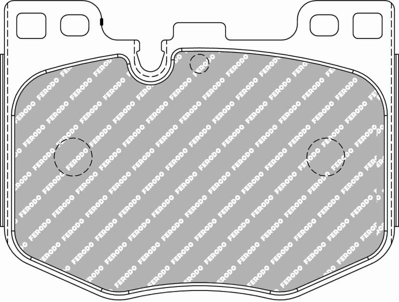 Ferodo DS2500 Racing Brake Pads for BMW M240i xDrive (G42), M440i (G22 & G23) & more (FCP5055H)