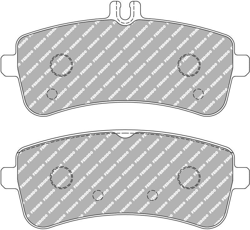 Ferodo DS2500 Racing Brake Pads for Mercedes-Benz AMG C 63 (W205), AMG C 63 S (W205) & more (FCP5108H)