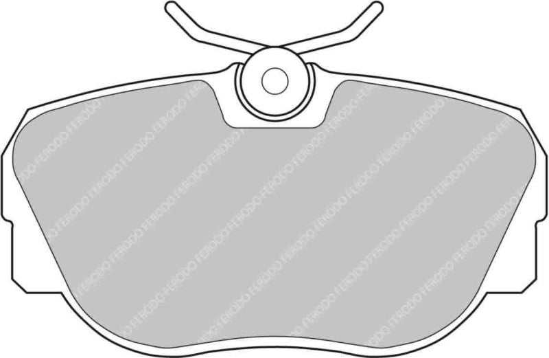 Ferodo DS2500 Racing Brake Pads for BMW 3-Series (FCP0660H)
