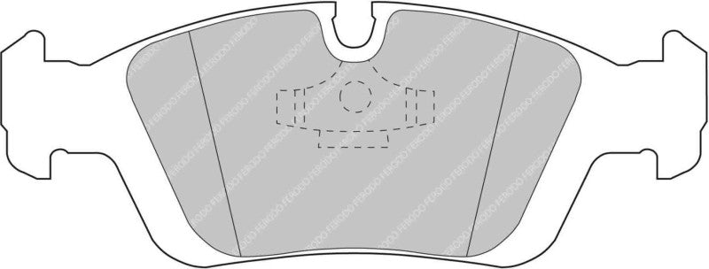 Ferodo DS1-11 Racing Brake Pads for BMW 3-Series Compact, 3-Series (FCP0725W)