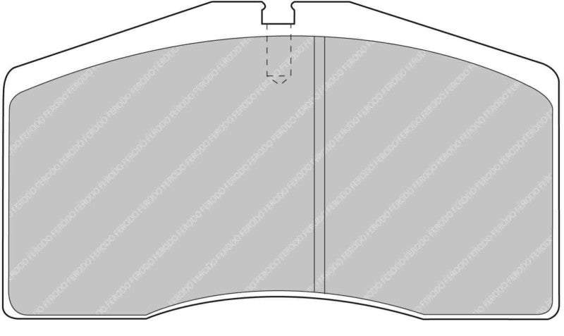 Ferodo DS2500 Racing Brake Pads for Porsche 911 Carrera 4 Turbo Look, C4S, Targa 4S, 911 Carrera 2S & C2 Turbo Look & more (FCP0891H)