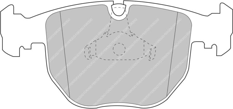 Ferodo DS2500 Racing Brake Pads for BMW M5 (FCP0997H)