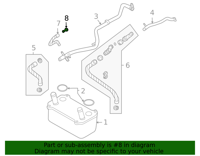 Genuine Porsche parts diagram
